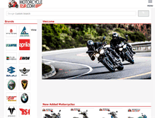 Tablet Screenshot of motorcyclefair.com